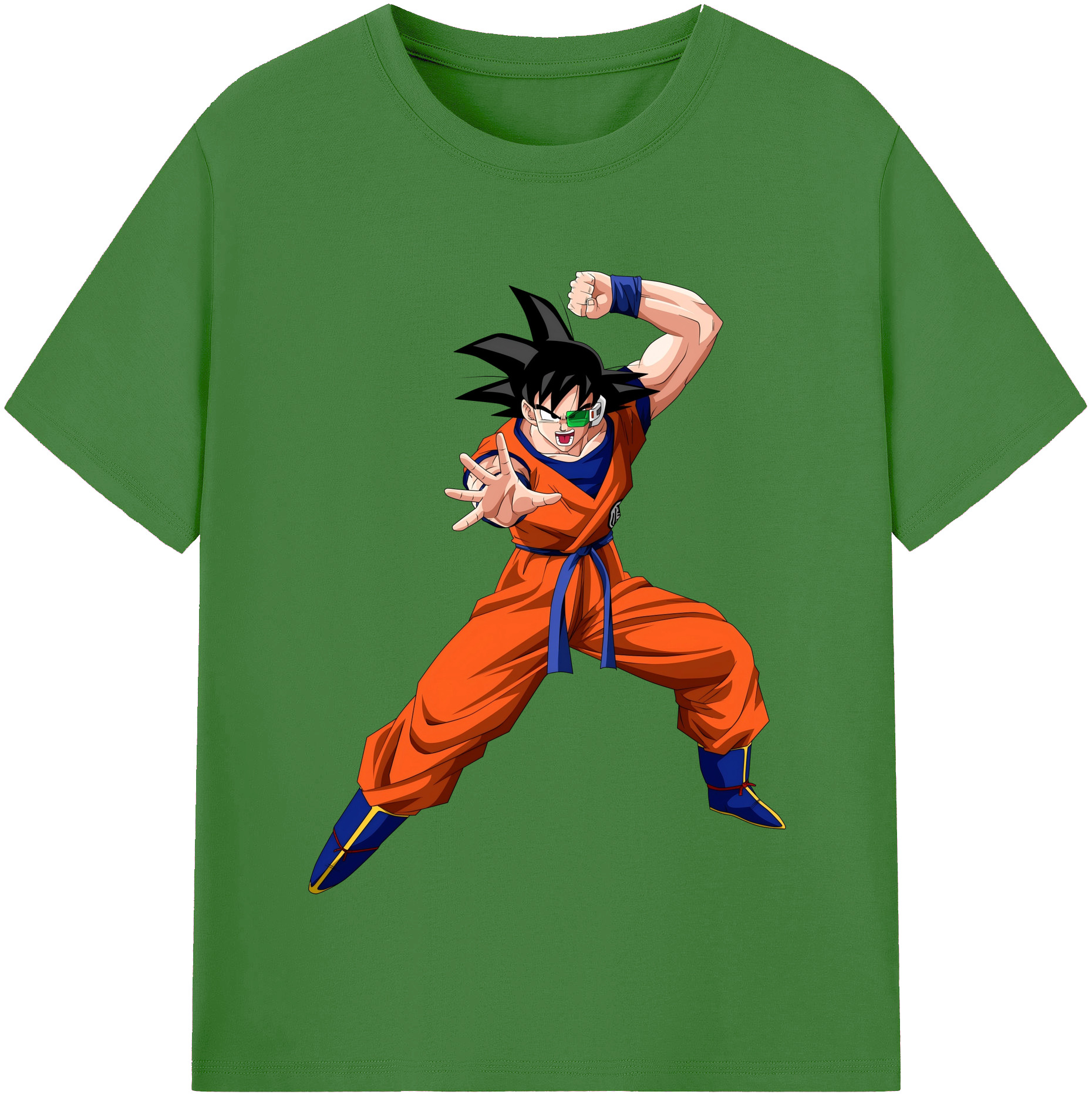 （画像用） ドラゴンボール 孫悟空（そん ごくう）Son Goku カカロット DRAGON BALL Kakarotto レディースカジュアルプリントTシャツ（綿100％）